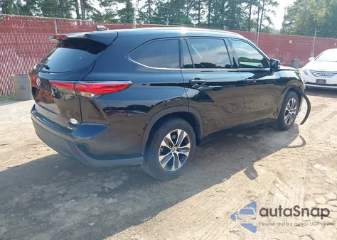 2021 Toyota Highlander Xle from USA, damaged, VIN 5TDGZRAH4MS051596